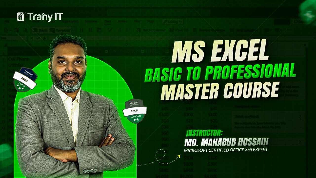 MS Excel Basic to Professional Master Course