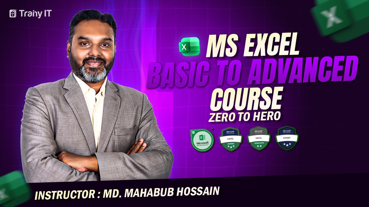 MS Excel Basic to Advanced Zero to Hero Course